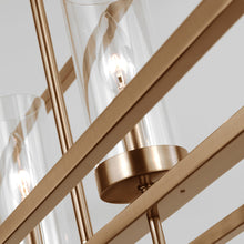 Load image into Gallery viewer, Zire Linear Pendant Light in Detail.
