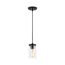 Load image into Gallery viewer, Zire Mini Pendant Light in Midnight Black.
