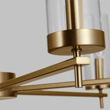 Load image into Gallery viewer, Zire Multi Tiered Chandelier in Detail.
