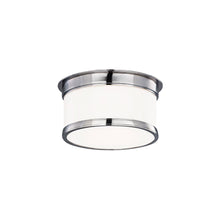 Load image into Gallery viewer, Geneva Flush Mount Ceiling Light in 1-Light/Polished Chrome.
