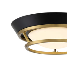 Load image into Gallery viewer, Beam Me Up! LED Flush Mount Ceiling Light in Detail.
