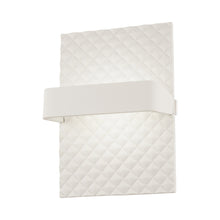 Load image into Gallery viewer, Quilted LED Wall Light in Rectangular.
