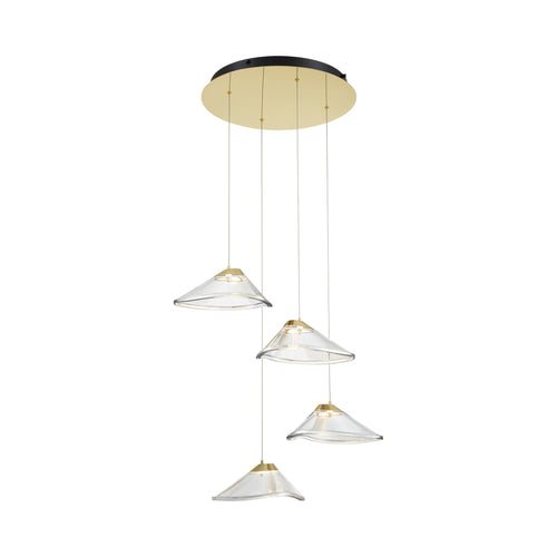 Sneer LED Multi Light Pendant Light.