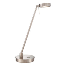 Load image into Gallery viewer, George&#39;s Reading Room P4306 LED Pharmacy Table Lamp in Brushed Nickel.
