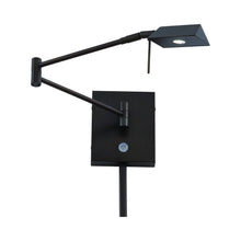 Load image into Gallery viewer, George&#39;s Reading Room P4318 LED Swing Arm Wall Light in Copper Bronze Patina.
