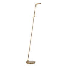Load image into Gallery viewer, George&#39;s Reading Room P4324 LED Pharmacy Floor Lamp in Honey Gold.
