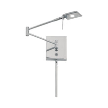 Load image into Gallery viewer, George&#39;s Reading Room P4328 LED Swing Arm Wall Light in Chrome.
