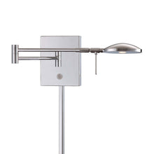 Load image into Gallery viewer, George&#39;s Reading Room P4338 LED Swing Arm Wall Light in Chrome.
