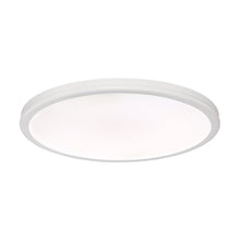 Load image into Gallery viewer, Geos LED Round Low-Profile Flush Mount Light in Large/3000K/White.
