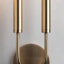 Load image into Gallery viewer, Gideon Wall Light in Detail.
