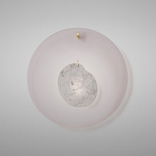 Load image into Gallery viewer, Gioia LED Wall Light in Large/Pink.
