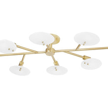 Load image into Gallery viewer, Giselle 8-Light Semi-Flush Mount Ceiling Light Detail.
