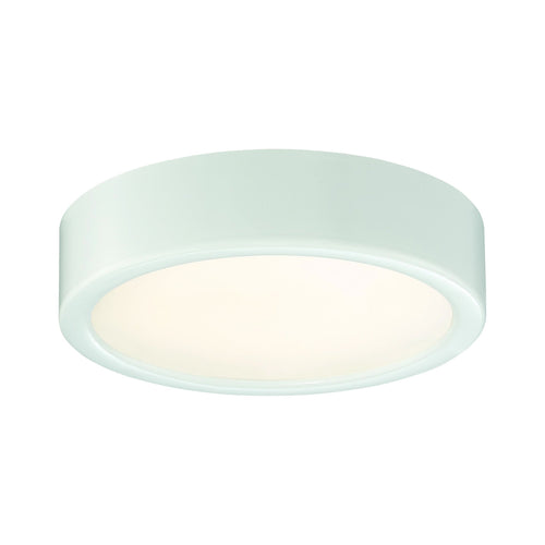 GK LED Flush Mount Ceiling Light in White.