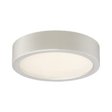 Load image into Gallery viewer, GK LED Flush Mount Ceiling Light in Silver/Small.
