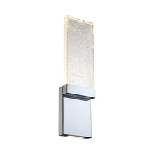 Load image into Gallery viewer, Glacier LED Wall Light in Detail.
