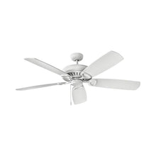 Load image into Gallery viewer, Gladiator Ceiling Fan in Chalk White.
