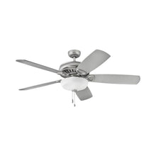 Load image into Gallery viewer, Gladiator Led Ceiling Fan in Satin Steel.
