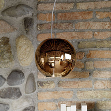 Load image into Gallery viewer, Globo Di Luce Pendant Light in living room.
