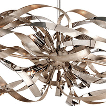 Load image into Gallery viewer, Graffiti Linear Pendant Light in Detail.
