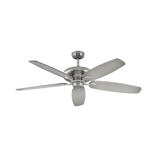 Grander Ceiling Fan in Brushed Nickel.