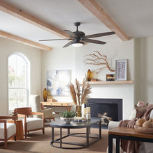 Load image into Gallery viewer, Grander Ceiling Fan in living room.
