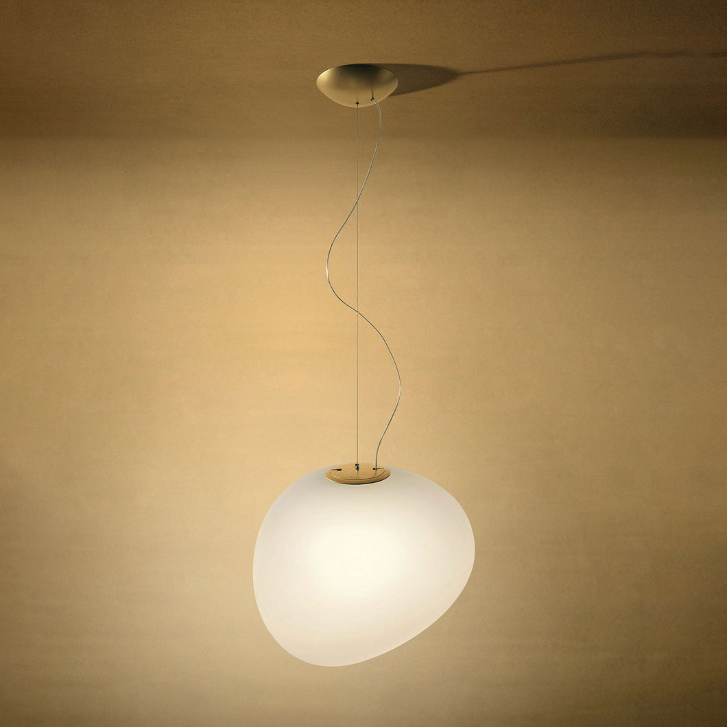 Gregg Pendant Light in Gold.