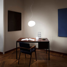 Load image into Gallery viewer, Gregg Pendant Light in office.
