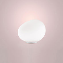 Load image into Gallery viewer, Gregg Table Lamp in Small/White/Without Dimmer.
