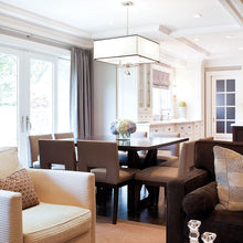 Load image into Gallery viewer, Gresham Park Chandelier in living room.

