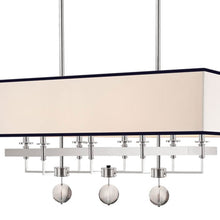 Load image into Gallery viewer, Gresham Park Linear Pendant Light in Detail.
