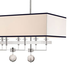 Load image into Gallery viewer, Gresham Park Linear Pendant Light in Detail.
