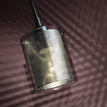 Load image into Gallery viewer, Grid II Mini Pendant Light Detail.
