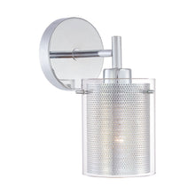 Load image into Gallery viewer, Grid II Wall Light in Chrome.
