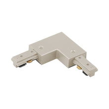 Load image into Gallery viewer, H/J/L/J2 Track &quot;L&quot; Connector in Brushed Nickel (H Track/Right).
