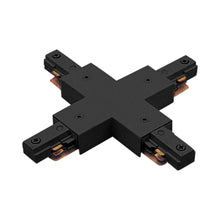 Load image into Gallery viewer, H/J/L/J2 Track &quot;X&quot; Connector in Black (J2 Track).
