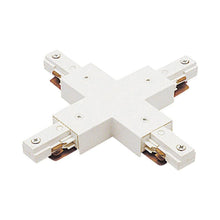 Load image into Gallery viewer, H/J/L/J2 Track &quot;X&quot; Connector in White (J2 Track).
