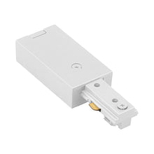Load image into Gallery viewer, H/J/L Track Live End Connector in White (H Track).
