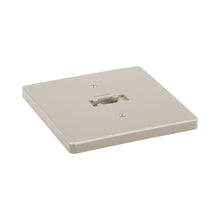 Load image into Gallery viewer, H/J/L Track Monopoint Canopy Adapter in Brushed Nickel (H Track).
