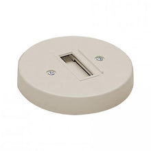 Load image into Gallery viewer, H/J/L Track Monopoint Canopy Adapter in Brushed Nickel (J Track).

