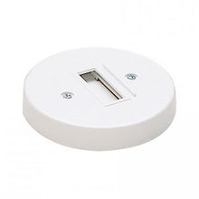 Load image into Gallery viewer, H/J/L Track Monopoint Canopy Adapter in White (J Track).

