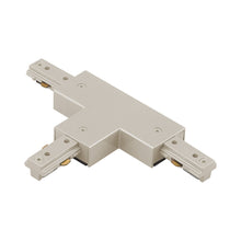 Load image into Gallery viewer, H/J/L Track &quot;T&quot; Connector in Brushed Nickel (H Track).
