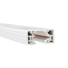 Load image into Gallery viewer, H Track 120V Single Circuit Track Section in Small/White.

