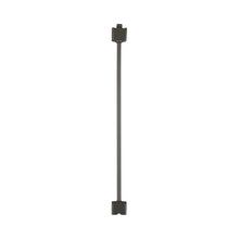 Load image into Gallery viewer, H Track Line Voltage Track Extension in Small/Dark Bronze.
