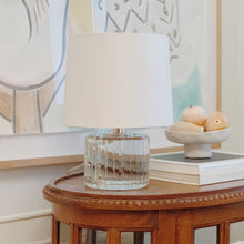 Load image into Gallery viewer, Hague Table Lamp in living room.
