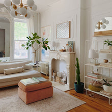 Load image into Gallery viewer, Hague Table Lamp in living room.
