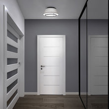 Load image into Gallery viewer, Hailey LED Flush Mount Ceiling Light in room.
