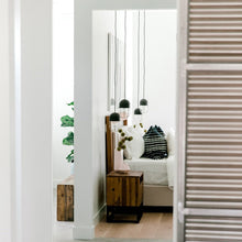 Load image into Gallery viewer, Haley Pendant Light in living room.
