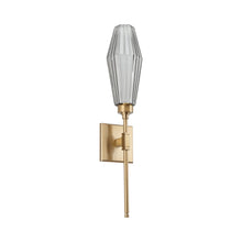 Load image into Gallery viewer, Aalto Belvedere LED Wall Light in Heritage/Smoke Glass (4-Inch).
