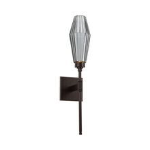 Load image into Gallery viewer, Aalto Belvedere LED Wall Light in Flat Bronze/Smoke Glass (6.5-Inch).
