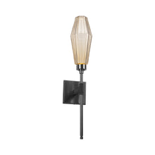 Load image into Gallery viewer, Aalto Belvedere LED Wall Light in Gunmetal/Bronze Glass (6.5-Inch).
